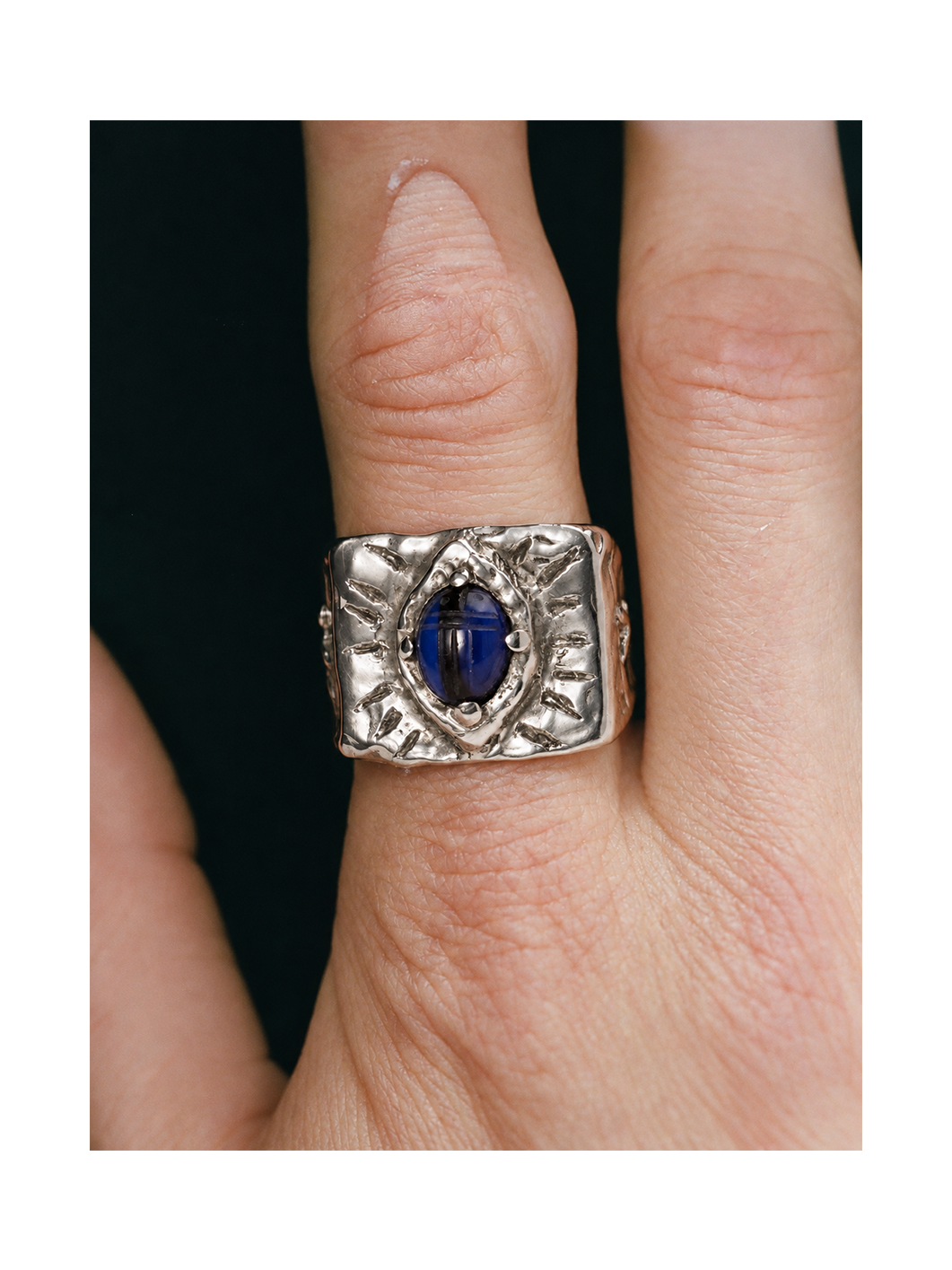 Khepri Scarab Ring